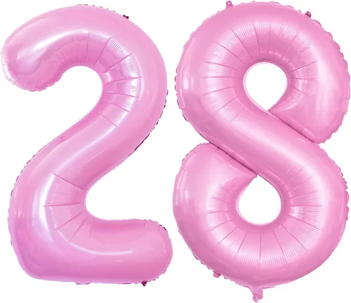 Vista 403 de Goer, conjunto de globos de papel aluminio para decoraciones de cumpleaños, globos de las letras de feliz cumpleaños y de números Oro
