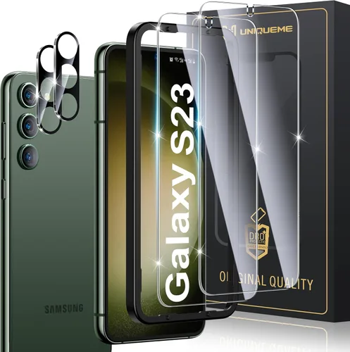 Vista 15 de UniqueMe Paquete de 2+2 protectores de pantalla de privacidad para Samsung Negro