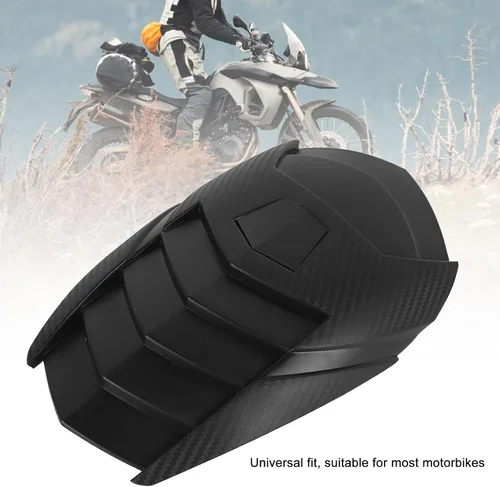 Vista 4 de KIMISS - Cubierta para rueda trasera de motocicleta, protector de plástico ABS KIMISS para neumáticos traseros a prueba de salpicaduras, universal