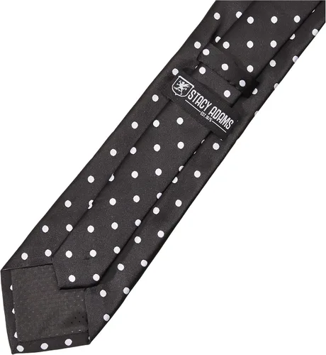 Vista 2 de Stacy Adams Conjunto de corbata de punto satinado para hombre