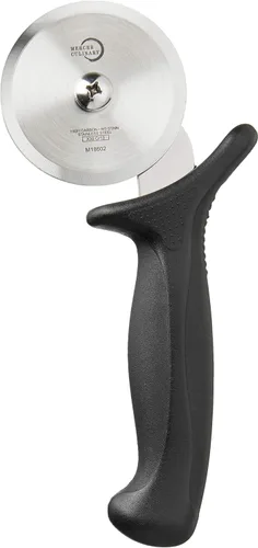 Vista 3 de Mercer Culinary Millennia - Cortador de pizza con mango negro, rueda de 2.75 pulgadas, acero inoxidable