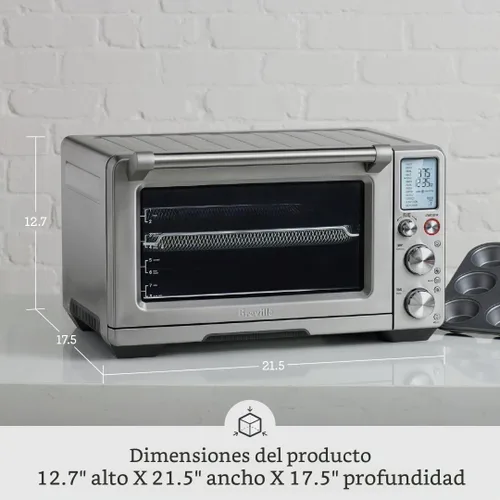 Vista 6 de Breville BOV900BTR Smart Oven Air Fryer Pro, trufa negra