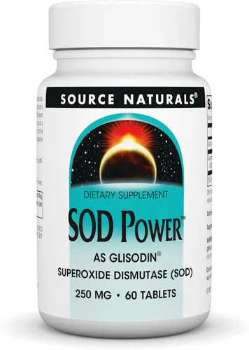 Vista 5 de Source Naturals SOD Power As Glisodin, 250 mg - 30 Tabletas