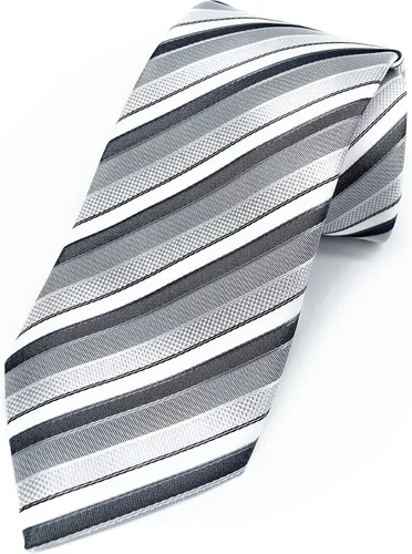 Vista 95 de Scott Allan - Corbatas de rayas para hombre - Corbata tejida para hombre