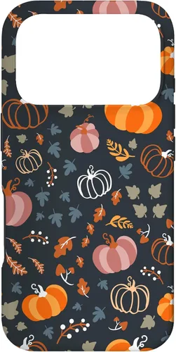 Vista 29 de iPhone 13 Otoño Hojas Caídas Calabaza Cosecha de Especias Feliz Otoño