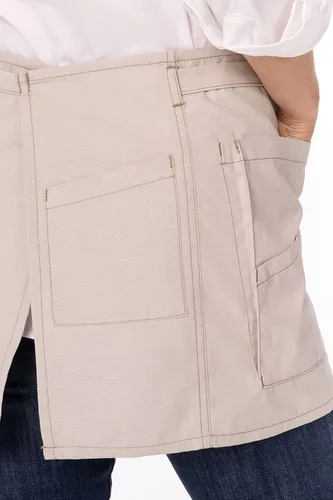 Vista 8 de Chef Works Delantal corto unisex Medford