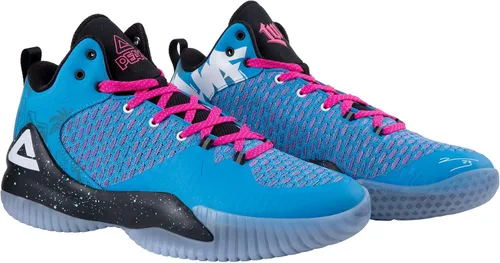 Vista 4 de PEAK - Zapato deportivo alto de baloncesto para hombre, Lou Williams Streetball Master, transpirables, antideslizantes, acolchados, para exteriores