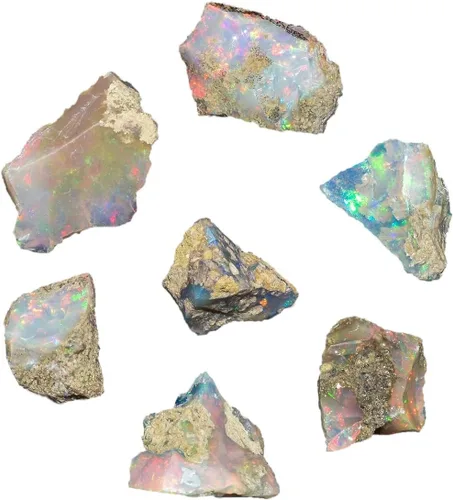 Vista 8 de OdrillionGems 50cts Natural Raw Multicolor Gemstone Jewelry Making Supplies