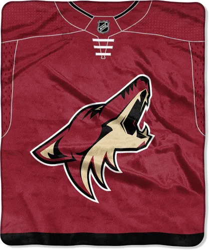 Vista 52 de Northwest NHL Unisex-Adult Raschel Throw Blanket rojo (Inspired)