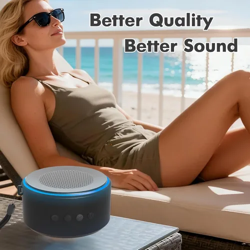 Vista 6 de ZAPUVO - Regalos para papá para el día de Navidad, altavoz Bluetooth con soporte para teléfono, aniversario para hombres, regalos de cumpleaños