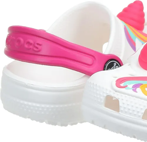 Vista 7 de Crocs Zuecos de unicornio para niños