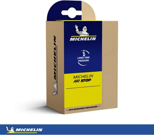 Vista 2 de Michelin Airstop - Tubos para bicicleta, caucho butílico, Presta/Schrader/Regina/Madera, 26", 27.5", 27 x 1 1/4, 700c, 29", carretera, montaña