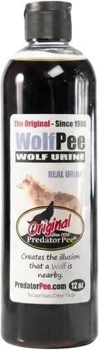 Vista 5 de PredatorPee 100% orina de lobo - Aroma de marcado territorial - Crea ilusión de que el lobo está cerca
