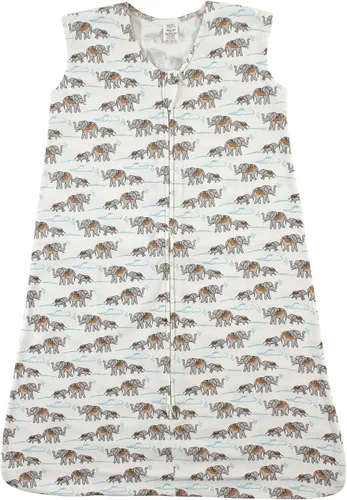 Vista 7 de Touched by Nature - Bolsa de dormir portátil unisex de algodón orgánico para bebé, Saco de dormir de algodón orgánico sin mangas, saco de dormir