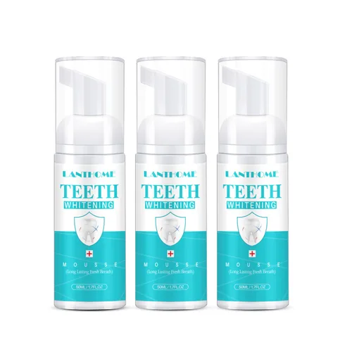Vista 7 de LANTHOME Productos de blanqueamiento de dientes de espuma blanca (2 piezas) - Mousse blanqueador de dientes, espuma para blanquear los dientes