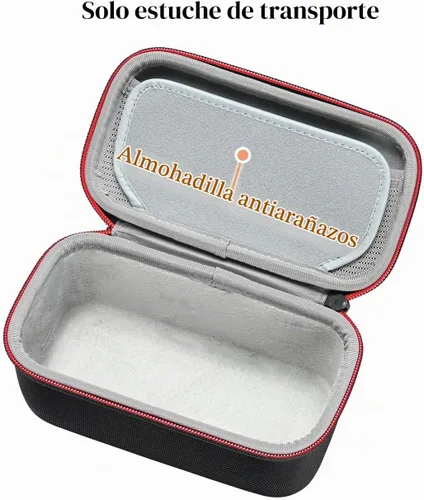 Vista 2 de RLSOCO - Funda de viaje para altavoz Bluetooth portátil Marshall Emberton Funda de transporte rígida para altavoz Emberton 3/2/1 resistente a