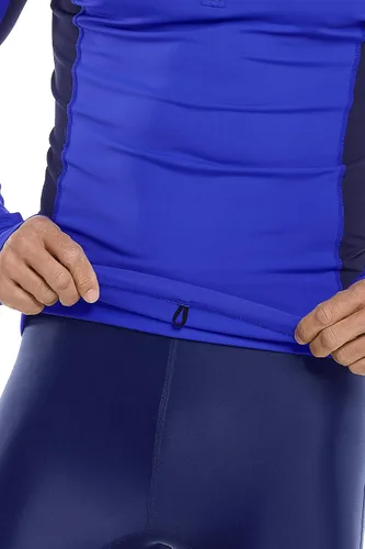Vista 7 de Coolibar UPF 50+ - Protector solar con capucha para hombre, Aqua