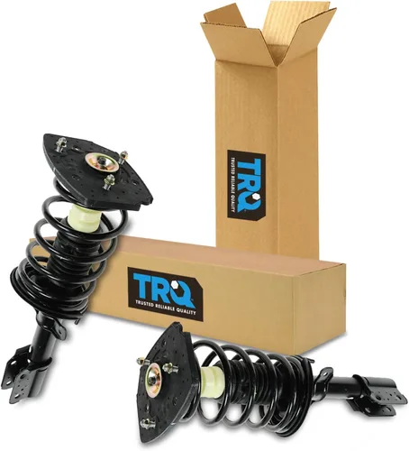 Vista 209 de TRQ - Conjunto de puntal delantero y resorte helicoidal (lados del conductor y del pasajero), para auto