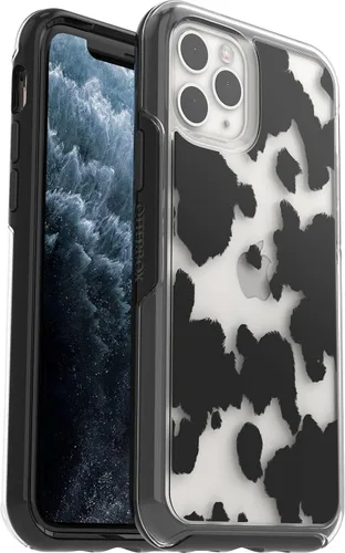 Vista 10 de OtterBox Funda para iPhone 11 Pro Symmetry Series, transparente, ultradelgada, compatible con carga inalámbrica, bordes elevados que protegen