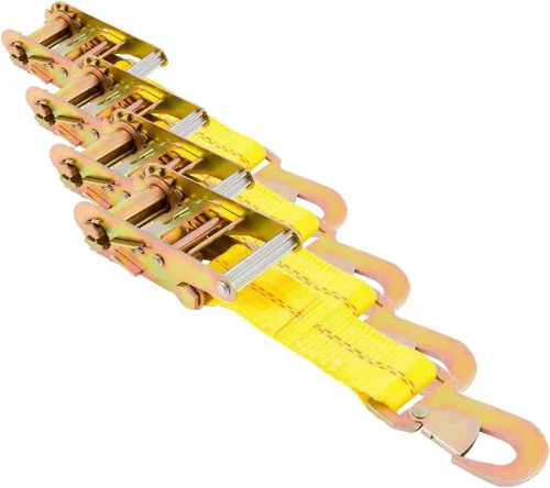 Vista 8 de Keeper Hampton PROD Keeper - Amarre de trinquete automático de 2 pulgadas x 10 pies con ganchos a presión, límite de carga de trabajo de 2,000