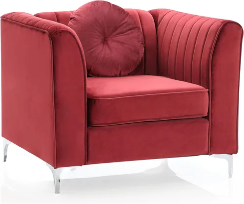 Vista 19 de Sillón Glory Furniture Delray, Gris