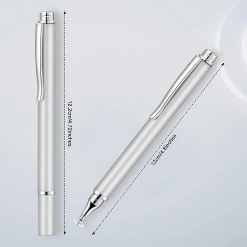 Vista 2 de 8 lápices capacitivos para pantalla táctil, lápiz capacitivo universal de punta fina para la mayoría de dispositivos inteligentes de pantalla