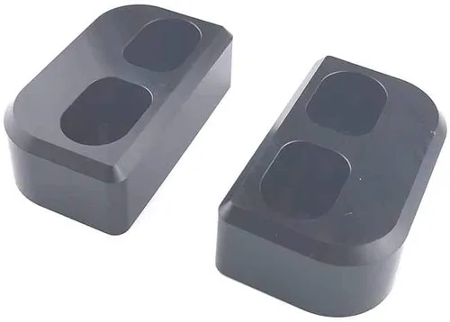 Vista 3 de MANDBOY 1990-2018 Mazda Miata Delrin Un par de bujes de puerta mecanizados CNC negros