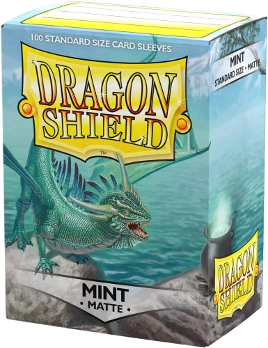 Vista 11 de Dragon Shield Fundas para cartas mate de tamaño estándar 100 CT - Fundas TCG lisas y resistentes - Compatible con Pokémon, carne y sangre, una