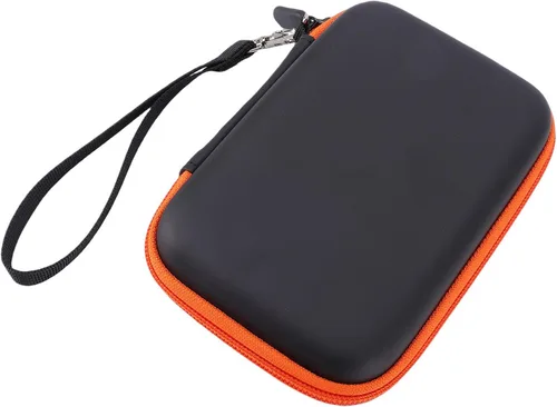 Vista 5 de Estuche rígido para resistente Mini, a prueba de golpes, funda rígida de EVA para unidad externa 1TB 2TB 4TB 5TB, bolsa de almacenamiento portátil