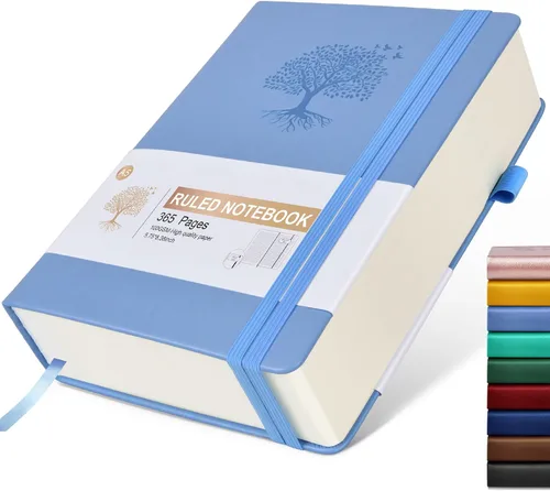 Vista 9 de Ansopu Cuaderno de puntos, 360 páginas numeradas, cuadrícula de puntos, de 8.5 x 11 pulgadas, papel de punto de 3.53 oz/m², tapa dura gruesa