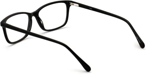 Vista 4 de V.W.E. Lentes rectangulares de acetato sin receta con marco transparente