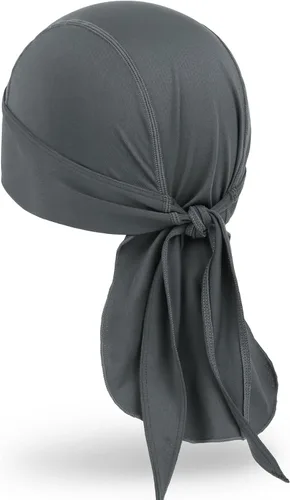 Vista 9 de MELASA Cooling Do Rags - Forro para casco de calavera, bandanas para hombres, correr, ciclismo, motocicleta Negro