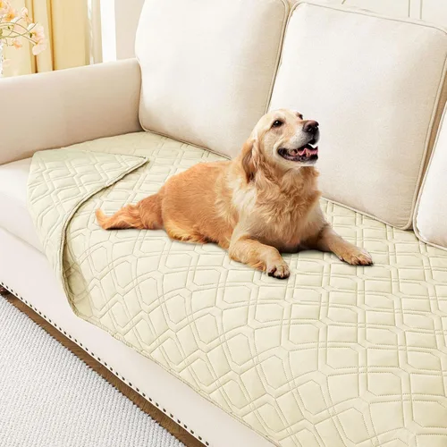Vista 163 de hyha - Manta impermeable para cama de perro, mantas suaves para mascotas, funda impermeable para sofá para perros, fundas reversibles lavables