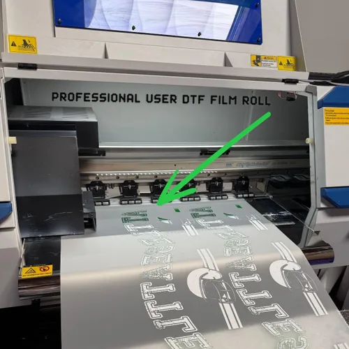 Vista 6 de MagicPrint4U Rollo de película de transferencia DTF de 24 pulgadas x 328 pies, hojas de PET transparentes para impresión directa a película,