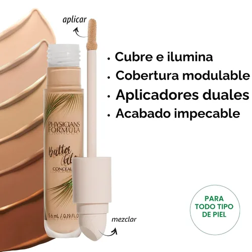 Vista 2 de Physicians Formula Polvos Bronceadores de Mantequilla Corrector Fair-to-Light
