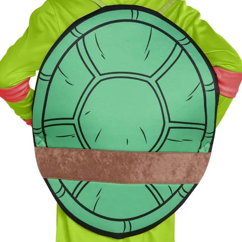 Vista 5 de Disfraz de Rafael de las Tortugas Ninja Mutantes Adolescentes para Niños, Multicolor