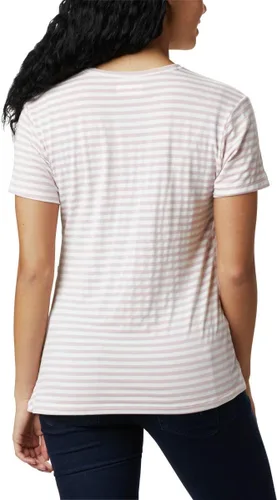Vista 2 de Columbia Women's Essential Elements Striped Short Sleeve Shirt