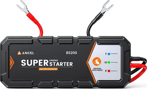 Vista 11 de ANCEL BS400 Super Starter, sistema de arranque de salto conectado Negro