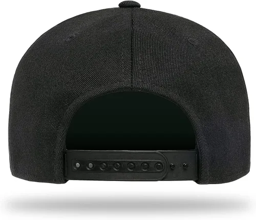 Vista 3 de Snapback Hats for Men Mens Hats Flat Bill Snap Backpack Fitted Trucker
