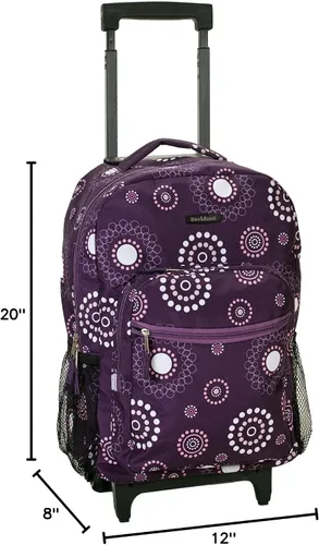 Vista 34 de Rockland, bolsa de viaje de 17 pulgadas, con ruedas., Camuflaje), R01-CAMO