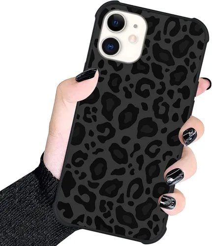 Vista 18 de KANGHAR - Funda para iPhone 11 [Compatible con Magsafe] Patrón estampado de leopardo Lindo guepardo Funda protectora magnética para niñas, mujeres