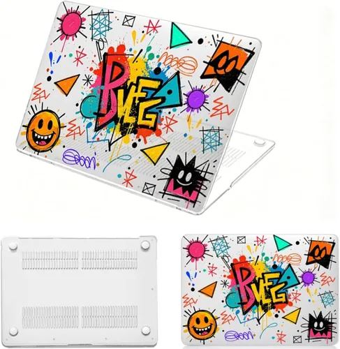 Vista 23 de Funda para MacBook Air de 15,3 pulgadas M2/M3/M4/M5, mármol Mármol turquesa púrpura