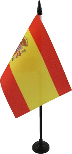 Vista 148 de AZ FLAG Aland Table Flag 4x6 in 100D Polyester Plastic Base Indoor use Finnish 15x10 cm desk flag stitched finish with reinforced edges with