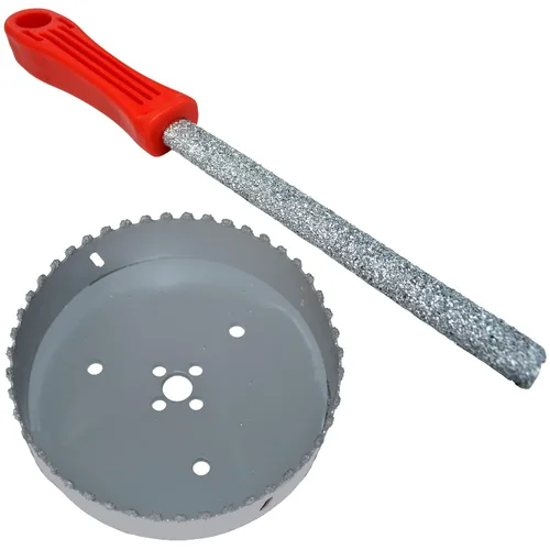 Vista 56 de Kit de extensión y eje de sierra perforadora de 7/16 pulgadas: 2 ejes hexagonales de 1/2 pulgadas y extensión de 12 pulgadas para sierras