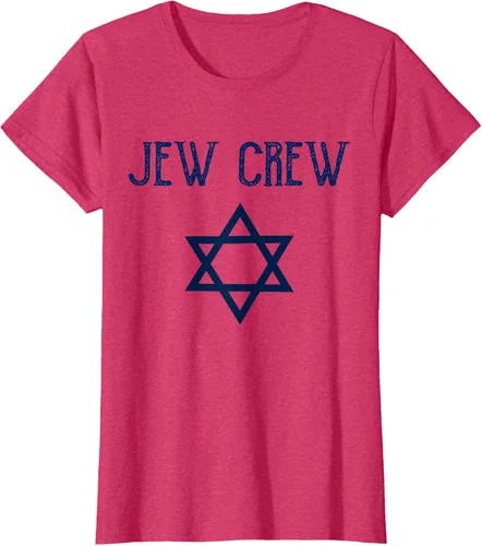 Vista 11 de Camiseta Jew Crew Jewish Star, gris, S