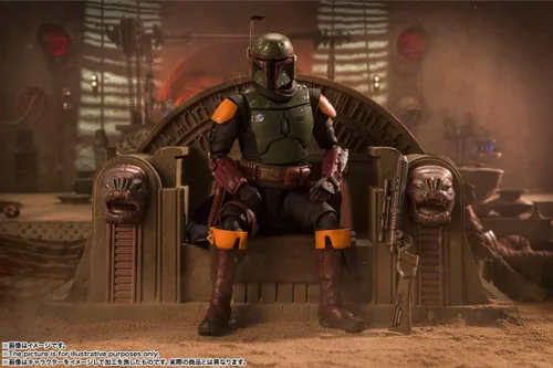 Vista 10 de S.H. Figuarts Boba Fett (Star Wars: El libro de Boba Fett) Aprox. 6.1 pulgadas (6.102 in), AVS, PVC y tela, figura de acción prepintada