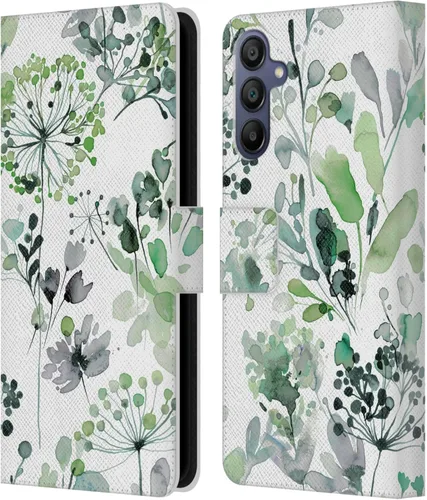 Vista 262 de Head Case Designs Officially Licensed Ninola Beige Wild Grasses Leather Wallet Case Compatible with Samsung Galaxy A07 4G