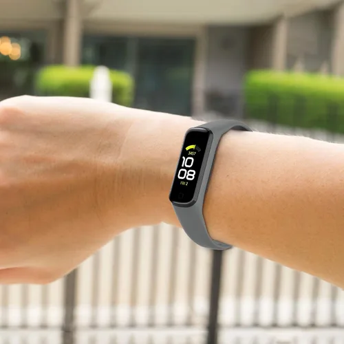 Vista 4 de Compatible con accesorios de correa de silicona de repuesto para Samsung Galaxy Fit 2 Band