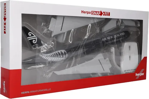 Vista 6 de Herpa SnapFit Modelo Avión Boeing 777-300ER Air Nueva Zelanda