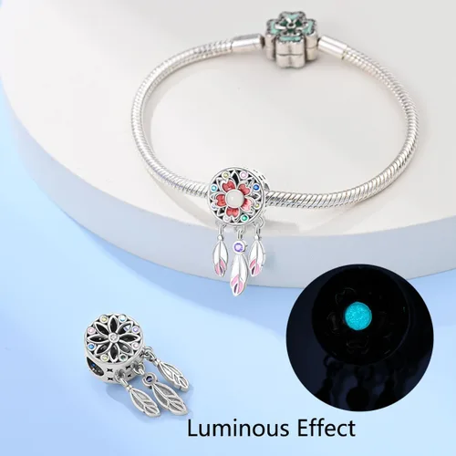 Vista 158 de LNQOBU Happy Life - Colgante para pulseras de abalorios, plata de ley 925 para mujer (con un espaciador de cuentas)